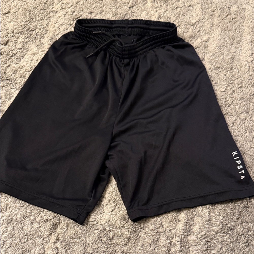 Kipsta Black Men's soccer shorts ; size small men’s